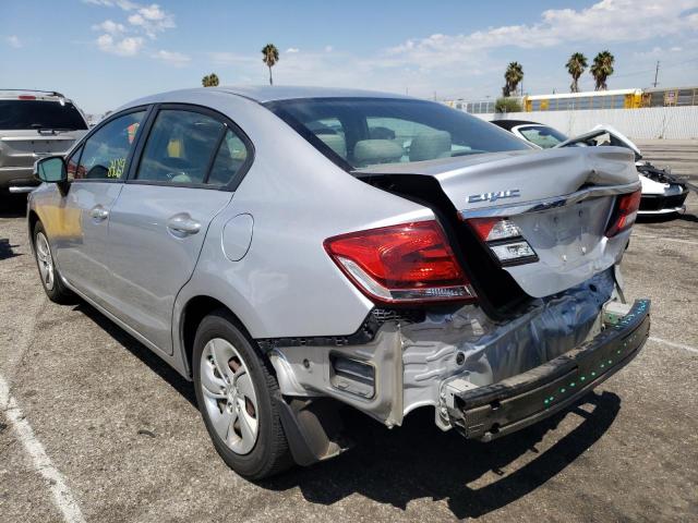 Photo 3 from auction – 2013 HONDA CIVIC LX with VIN 19XFB2F5XDE224361