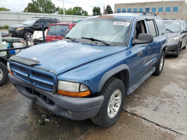 Photo 2 from auction – 2003 DODGE DURANGO SP with VIN 1D4HS38N43F618635