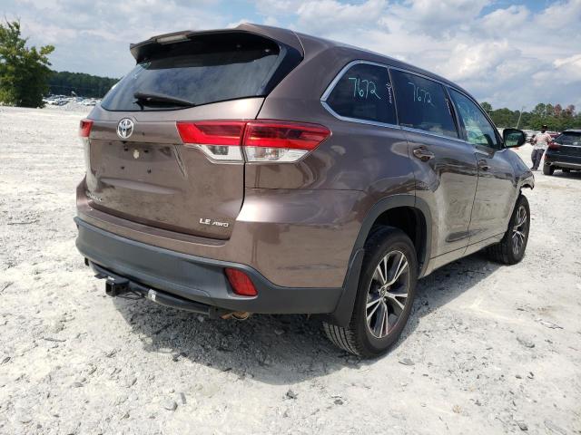 Photo 4 from auction – 2017 TOYOTA HIGHLANDER with VIN 5TDBZRFH6HS435131