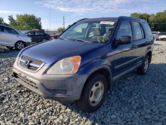 Photo 2 from auction – 2002 HONDA CR-V LX with VIN JHLRD68482C002900