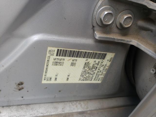 Photo 10 from auction – 2011 NISSAN MAXIMA S with VIN 1N4AA5AP1BC853797