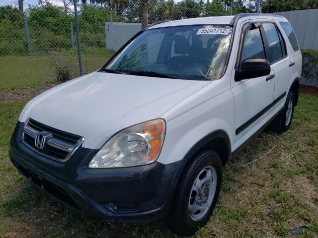 Photo 2 from auction – 2003 HONDA CR-V LX with VIN JHLRD68493C004544