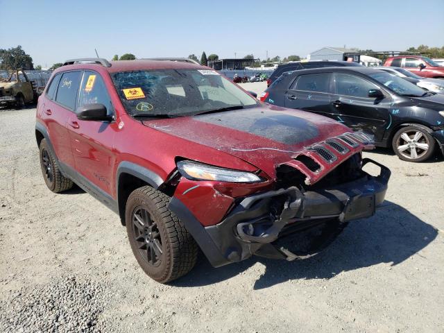 JEEP CHEROKEE T 2015 with VIN 1C4PJMBSXFW652146 - Photo from auction
