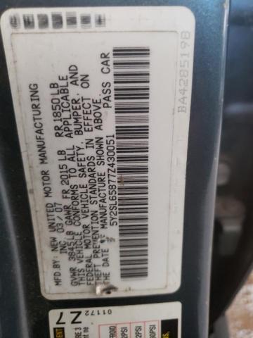 Photo 10 from auction – 2007 PONTIAC VIBE with VIN 5Y2SL65877Z430051