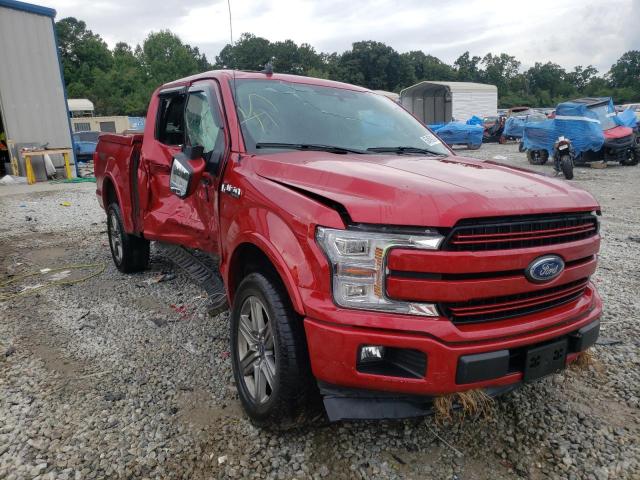 FORD F150 SUPER 2020 with VIN 1FTEW1E46LFC49393 - Photo from auction