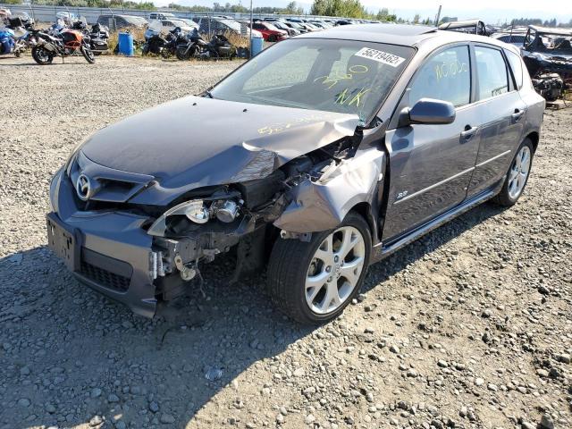Photo 2 from auction – 2008 MAZDA 3 HATCHBAC with VIN JM1BK343181843039