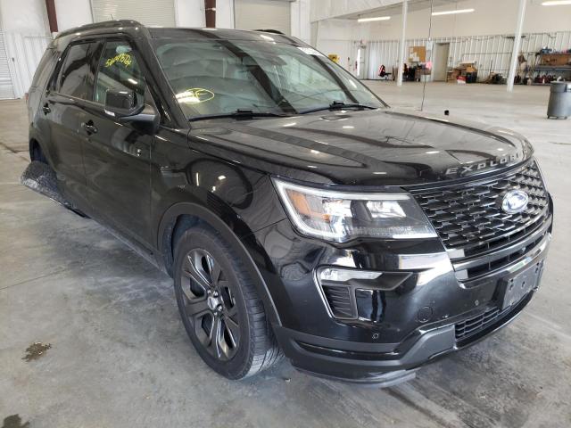FORD EXPLORER S 2018 with VIN 1FM5K8GT5JGC71705 - Photo from auction