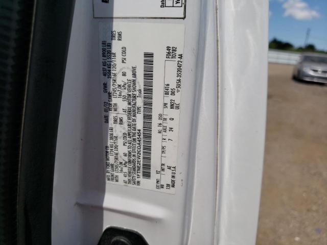 Photo 10 from auction – 2012 FORD ECONOLINE with VIN 1FTNE2EW2CDA45454