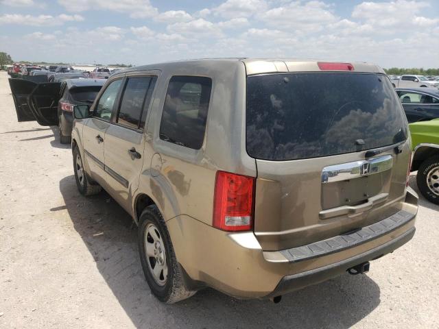 Photo 3 from auction – 2011 HONDA PILOT LX with VIN 5FNYF3H28BB053042