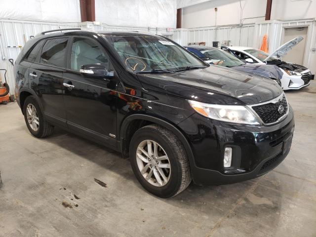KIA SORENTO LX 2015 with VIN 5XYKTDA66FG551708 - Photo from auction