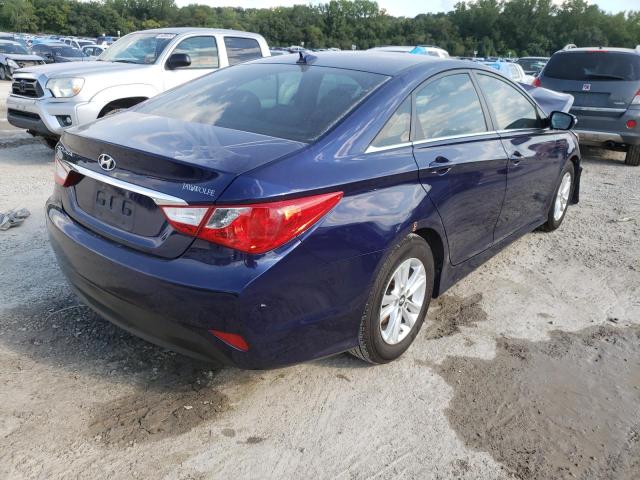 Photo 4 from auction – 2014 HYUNDAI SONATA GLS with VIN 5NPEB4AC9EH852695