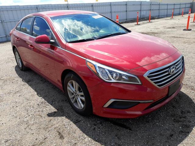 HYUNDAI SONATA SE 2017 with VIN 5NPE24AF8HH552046 - Photo from auction
