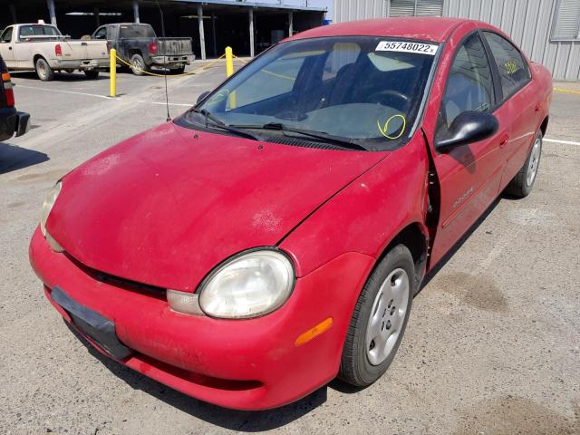 Photo 2 from auction – 2000 DODGE NEON BASE with VIN 1B3ES46C6YD667041