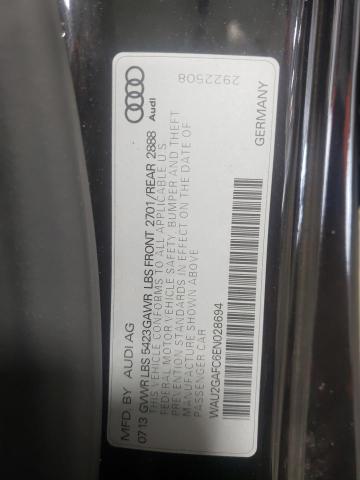 Photo 10 from auction – 2014 AUDI A7 PRESTIG with VIN WAU2GAFC6EN028694