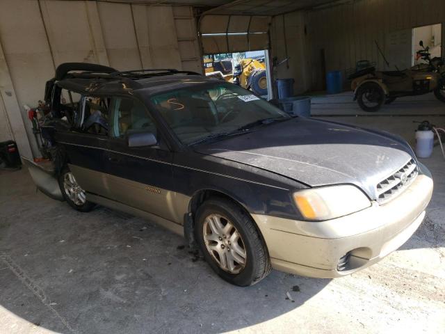 SUBARU LEGACY OUT 2000 with VIN 4S3BH6758Y7625755 - Photo from auction