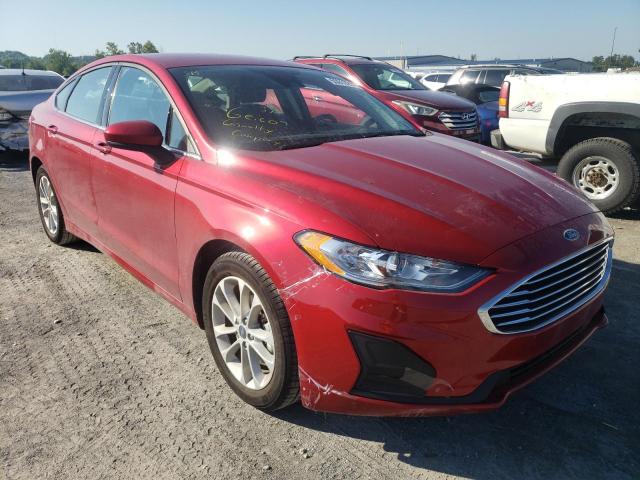 FORD FUSION SE 2020 with VIN 3FA6P0HD1LR228757 - Photo from auction