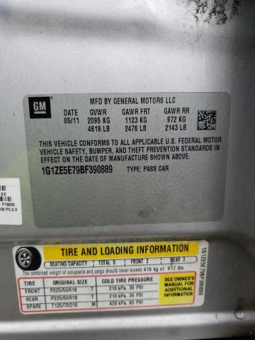 Photo 10 from auction – 2011 CHEVROLET MALIBU LTZ with VIN 1G1ZE5E79BF390889