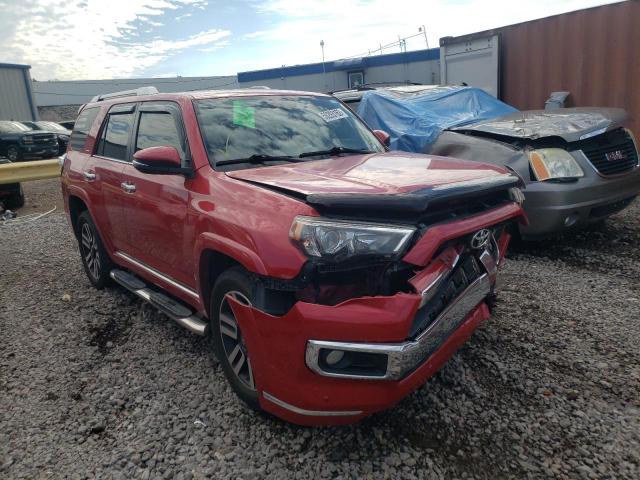 TOYOTA 4RUNNER SR 2016 with VIN JTEBU5JR4G5332880 - Photo from auction