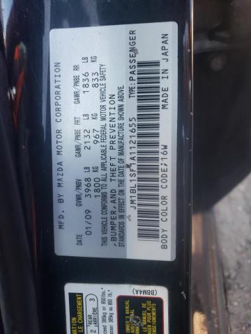 Photo 10 from auction – 2010 MAZDA 3 I with VIN JM1BL1SF1A1121655