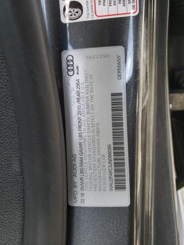 Photo 10 from auction – 2018 AUDI S7 PRESTIG with VIN WAU2FAFC3JN086095