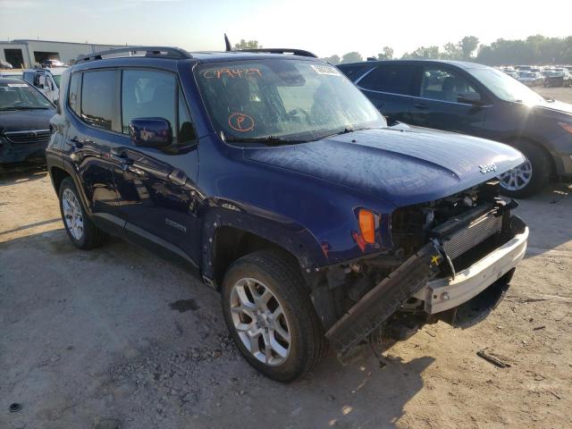 Photo 1 from auction – 2016 JEEP RENEGADE L with VIN ZACCJBBT9GPC49429