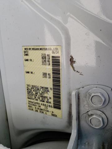 Photo 10 from auction – 2014 NISSAN MAXIMA S with VIN 1N4AA5AP8EC486286