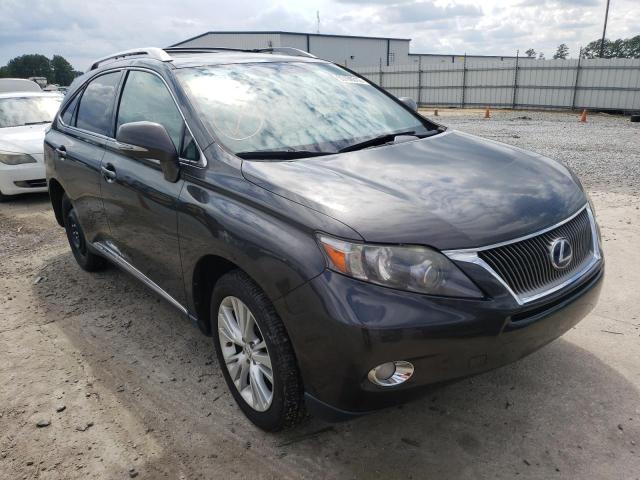 LEXUS RX 450 2010 with VIN JTJBC1BAXA2415826 - Photo from auction
