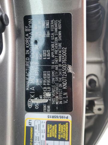 Photo 10 from auction – 2013 KIA SOUL with VIN KNDJT2A50D7615002