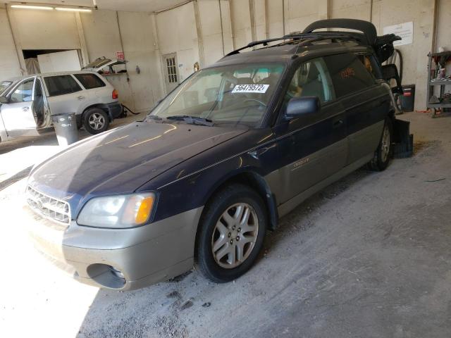 Photo 2 from auction – 2000 SUBARU LEGACY OUT with VIN 4S3BH6758Y7625755