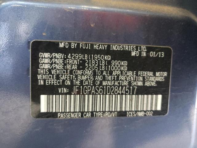 صورة رقم 10 من المزاد - 2013 SUBARU IMPREZA SP مع VIN JF1GPAS61D2844517
