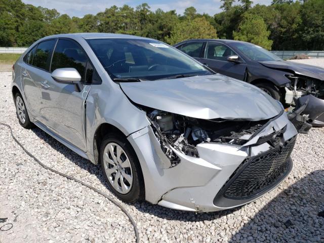TOYOTA COROLLA LE 2021 with VIN JTDEPMAE9MJ143208 - Photo from auction