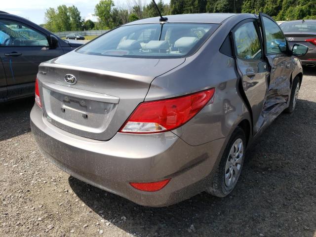 Photo 4 from auction – 2017 HYUNDAI ACCENT SE with VIN KMHCT4AE0HU394430