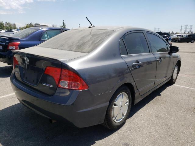 Photo 4 from auction – 2008 HONDA CIVIC HYBR with VIN JHMFA36278S004823