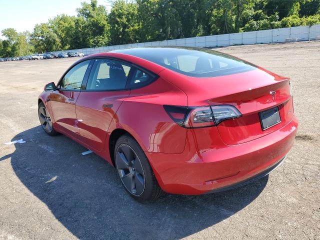 Photo 3 from auction – 2022 TESLA MODEL 3 with VIN 5YJ3E1EBXNF189120
