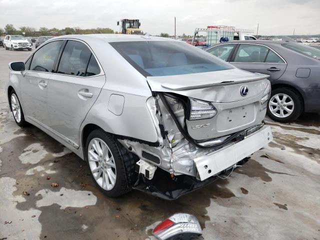 Photo 3 from auction – 2010 LEXUS HS 250H with VIN JTHBB1BA3A2023548
