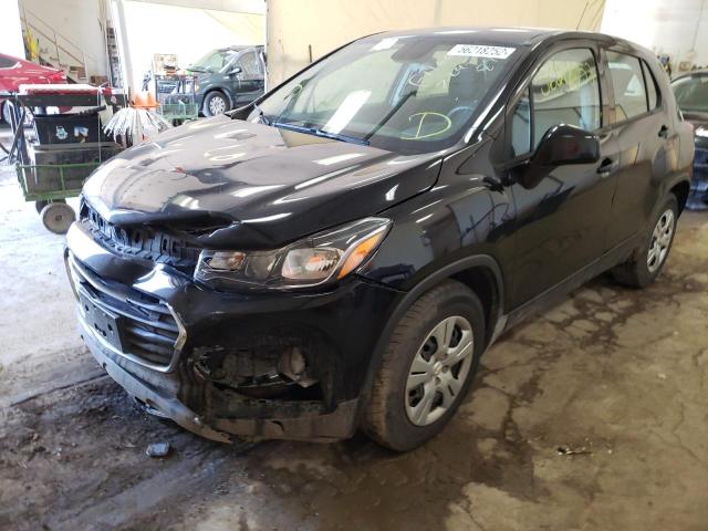 Photo 2 from auction – 2017 CHEVROLET TRAX LS with VIN 3GNCJKSB8HL225874
