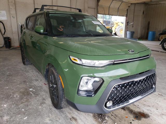 KIA SOUL EX 2021 with VIN KNDJ33AU3M7126638 - Photo from auction