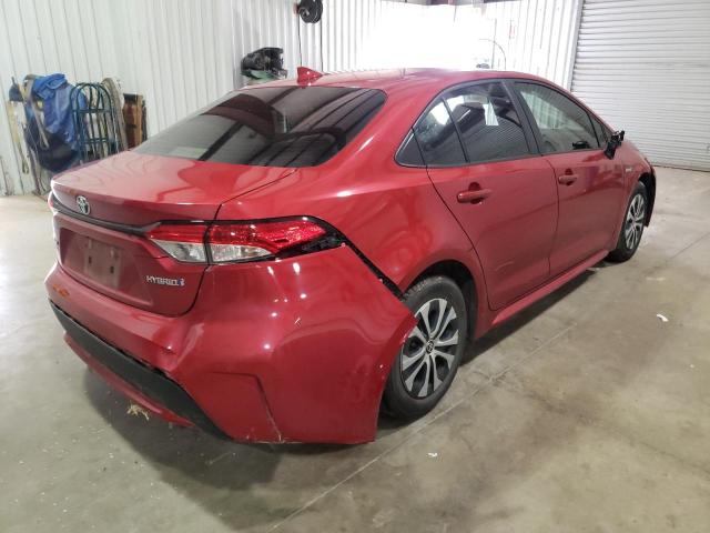 Photo 4 from auction – 2020 TOYOTA COROLLA LE with VIN JTDEBRBE1LJ015943