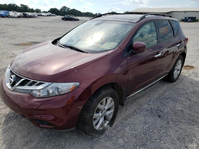 Photo 2 from auction – 2012 NISSAN MURANO S with VIN JN8AZ1MU6CW109369