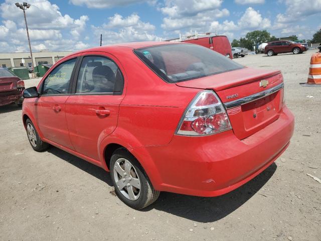 Photo 3 from auction – 2010 CHEVROLET AVEO LS with VIN KL1TD5DE7AB102493