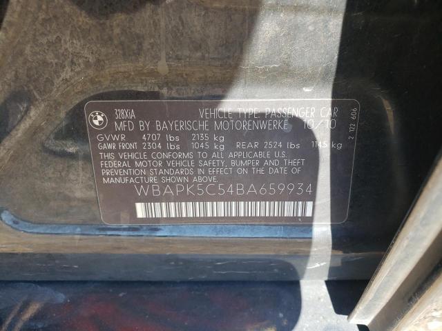 Photo 10 from auction – 2011 BMW 328 XI SUL with VIN WBAPK5C54BA659934