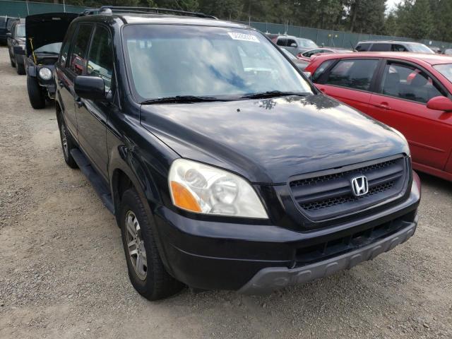 HONDA PILOT EX 2003 with VIN 2HKYF18483H521649 - Photo from auction