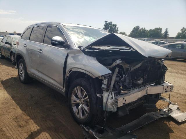 TOYOTA HIGHLANDER 2015 with VIN 5TDKKRFH7FS040151 - Photo from auction