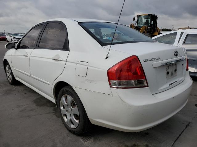 Photo 3 from auction – 2009 KIA SPECTRA EX with VIN KNAFE221295597372