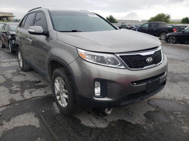 KIA SORENTO LX 2014 with VIN 5XYKT3A63EG512146 - Photo from auction