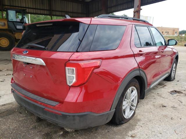 Photo 4 from auction – 2021 FORD EXPLORER X with VIN 1FMSK7DH8MGB86262