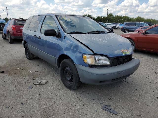 TOYOTA SIENNA CE 2000 with VIN 4T3ZF19C4YU282224 - Photo from auction