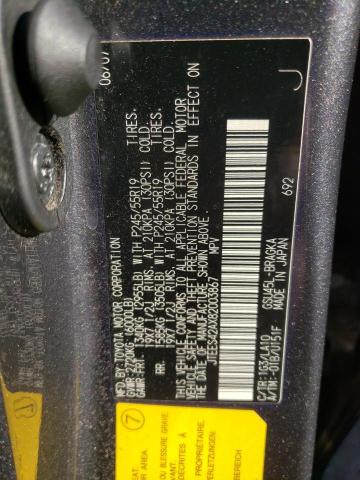 Photo 10 from auction – 2008 TOYOTA HIGHLANDER with VIN JTEES42AX82003867