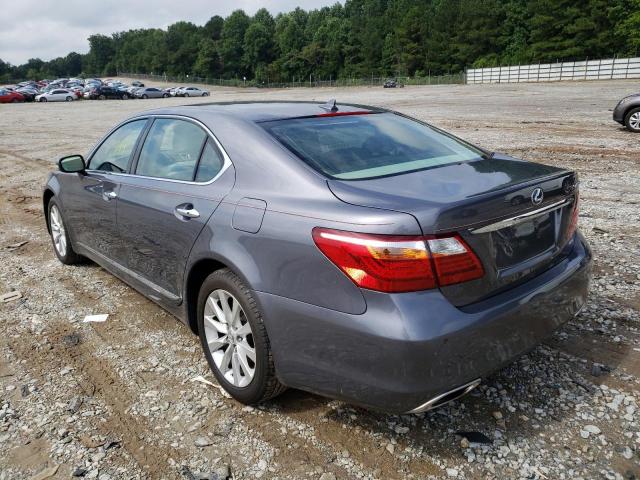 Photo 3 from auction – 2012 LEXUS LS 460L with VIN JTHDL5EF3C5004715