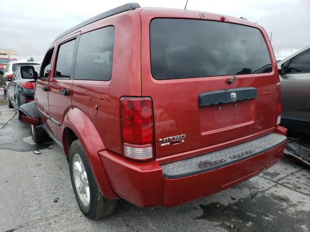 Photo 3 from auction – 2007 DODGE NITRO SXT with VIN 1D8GT28K07W596923